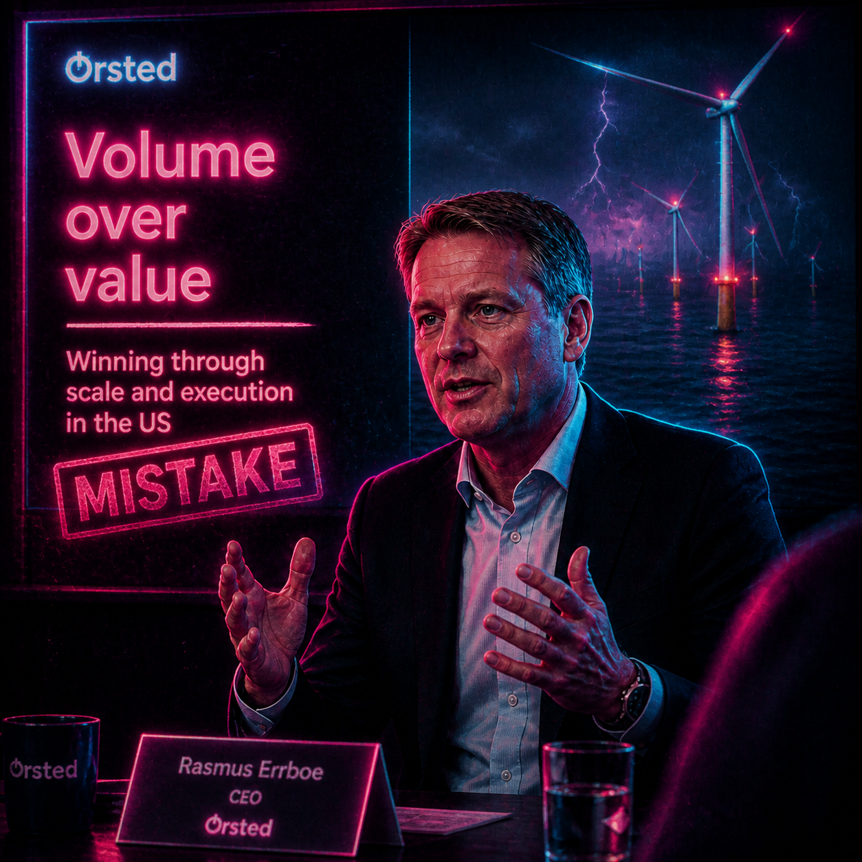 Ørsted’s CEO names volume-over-value as the US mistake